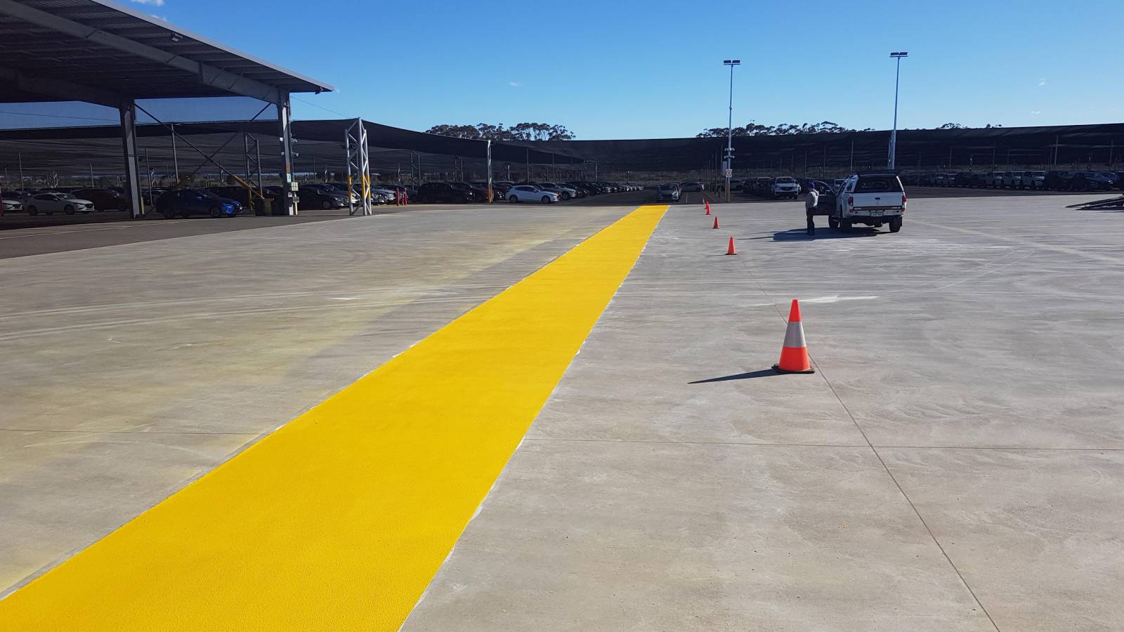 factory line marking in melbourne